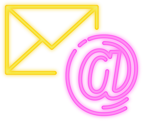Email Neon Icon